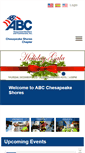 Mobile Screenshot of abc-chesapeake.org